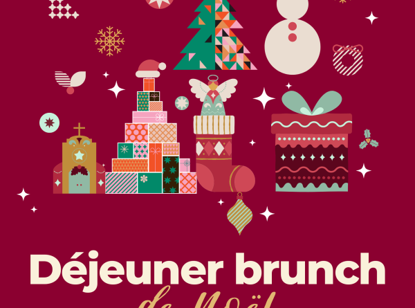 Notre déjeuner brunch de Noël est de retour le 6 décembre
